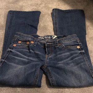 Seven jeans, bell bottom style